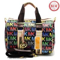 michael kors grayson logo groot zwart multicolor boekentassen Winkel Enschede k3pv8749